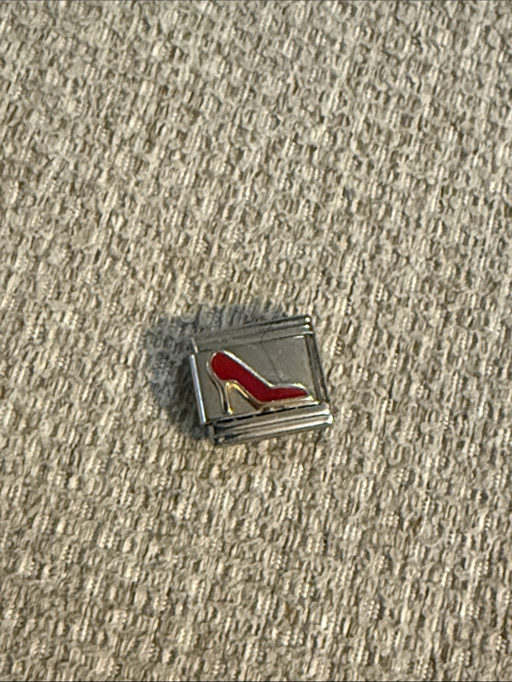 Italian Charm: Red High Heel
